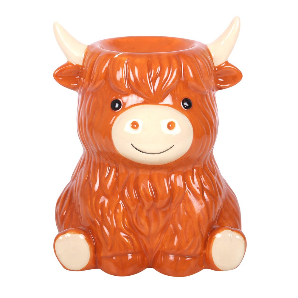Highland Cow Ceramic Oil Burner & Wax Warmer