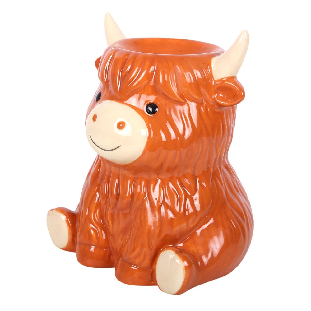 Highland Cow Ceramic Oil Burner & Wax Warmer