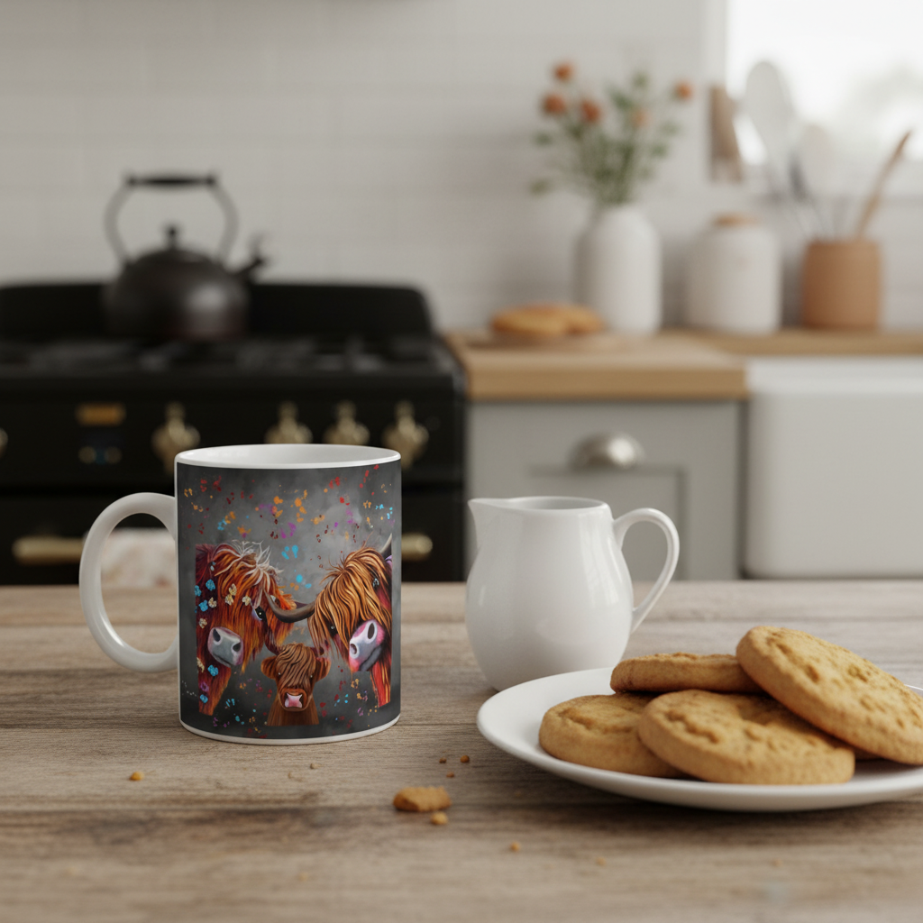 Highland Herd Mug - Kitchen
