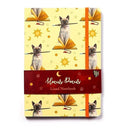 Lisa Parker Hocus Pocus witch cat A5 lined notebook, ideal for notes and journaling