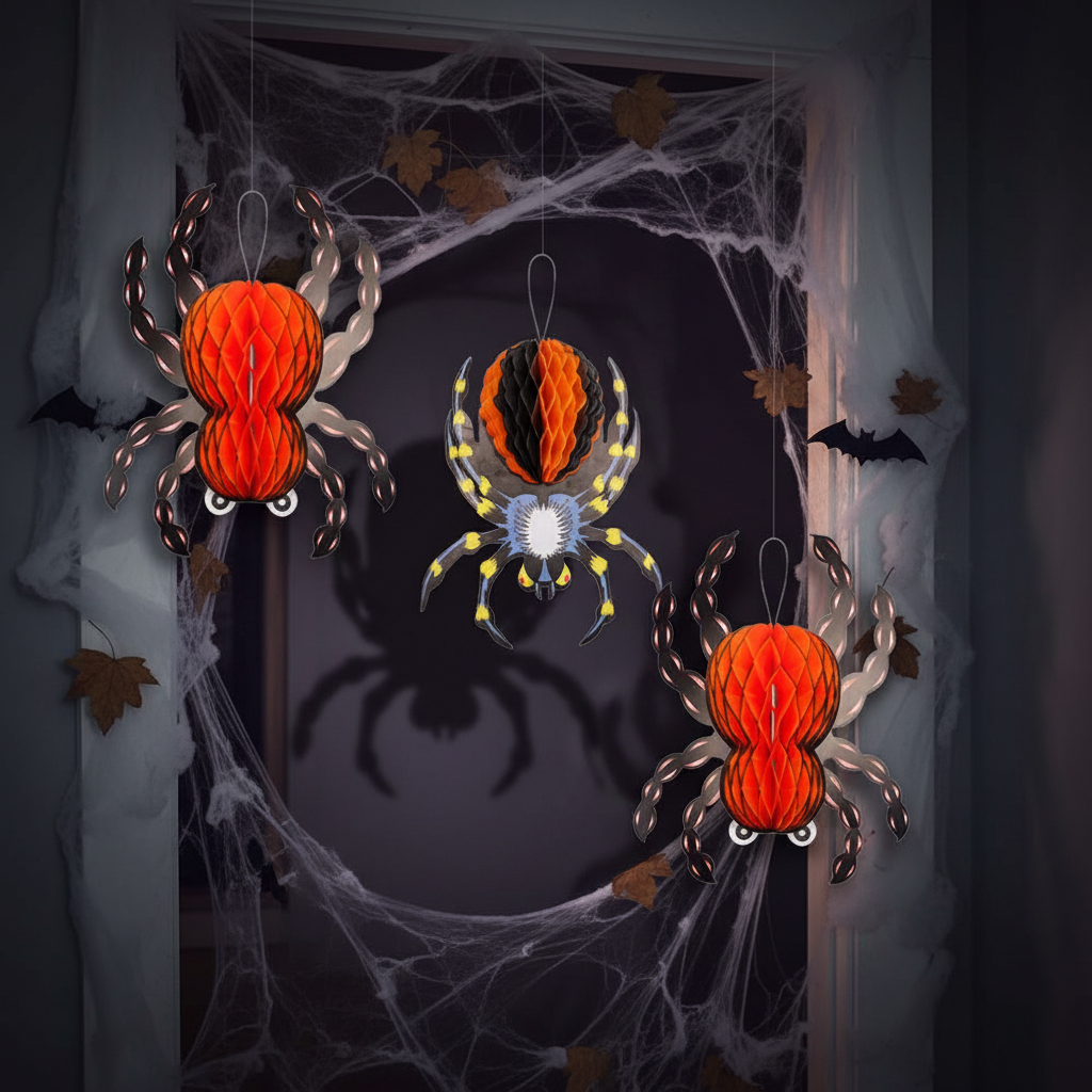 Honeycomb Spiders - Doorway