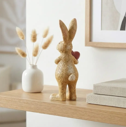 Jasper Rabbit Holding Red Heart