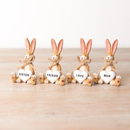 Mini Jasper Rabbit Sister Figurine