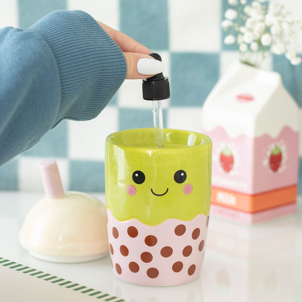 Kawaii Bubble Tea Oil Burner & Wax Warmer
