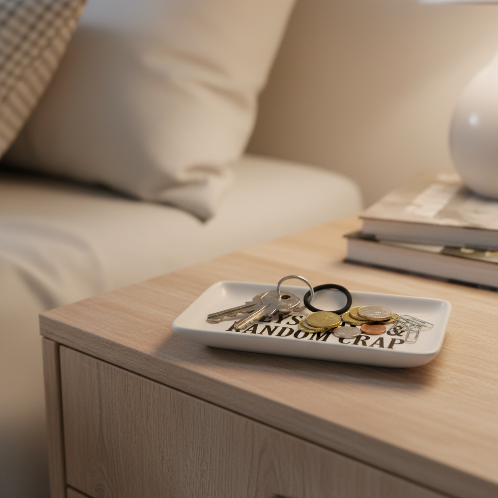 Keys Cash Trinket Dish - Bedroom