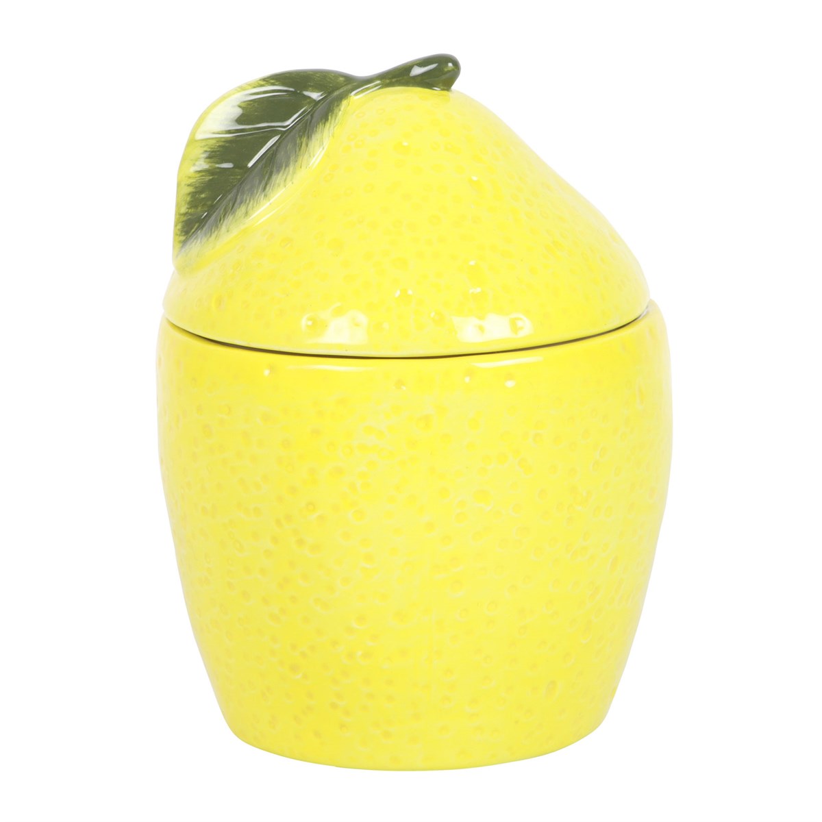 Lemon Shaped Ceramic Oil Burner & Wax Warmer