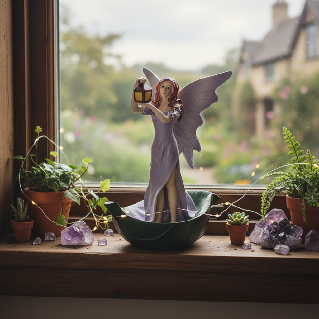 Light Of The Forest Fairy - Windowsill