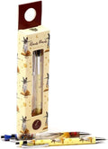 Lisa Parker Hocus Pocus cat themed pen set, magical stationery with gothic cat artwork