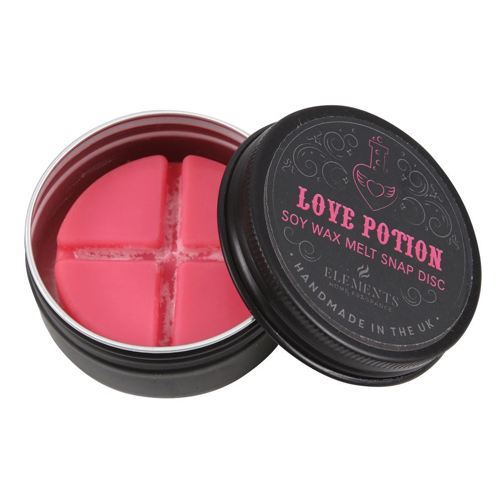 Love Potion Soy Wax Melt Snap Discs