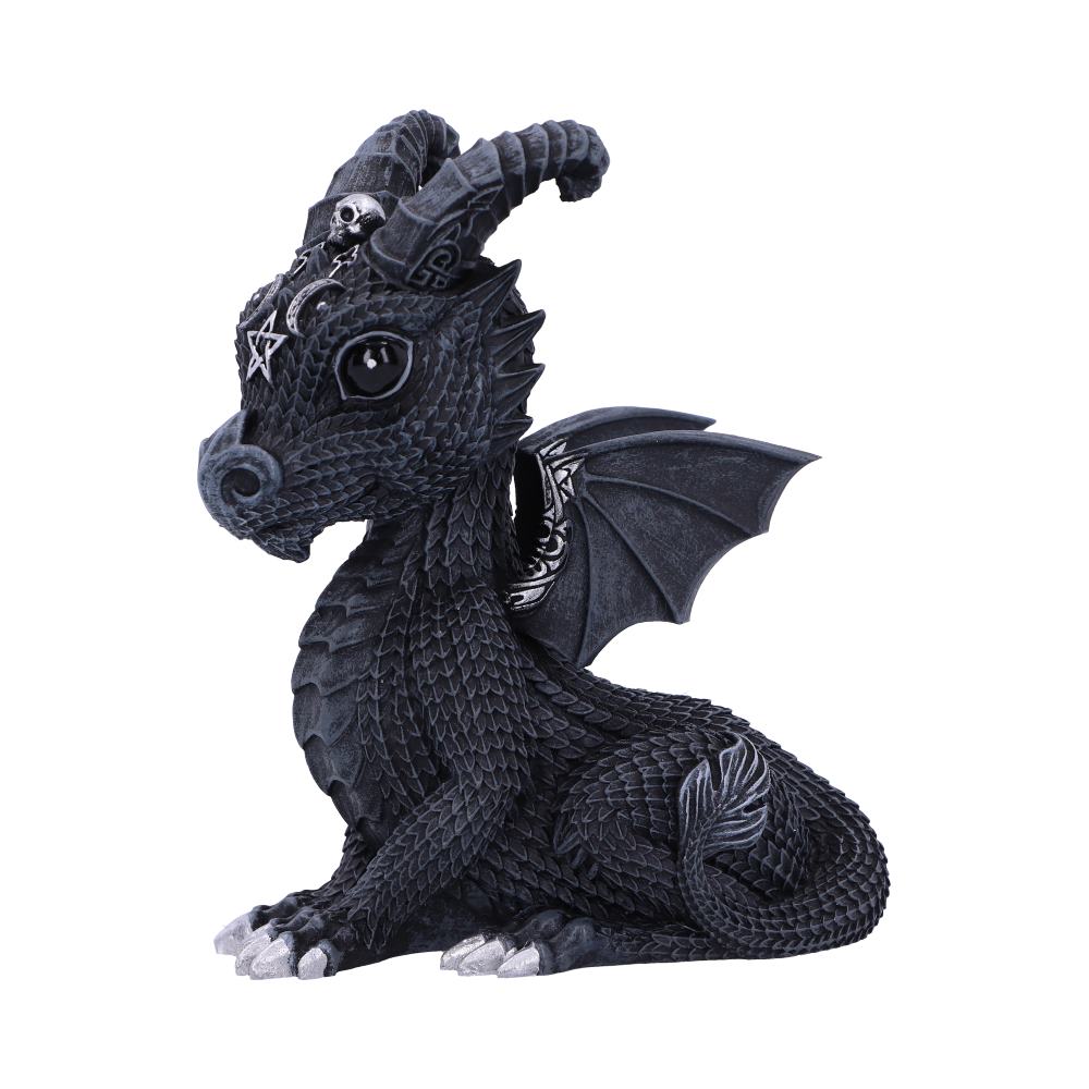Lucifly occult dragon figurine 10.7cm, detailed fantasy-inspired decor