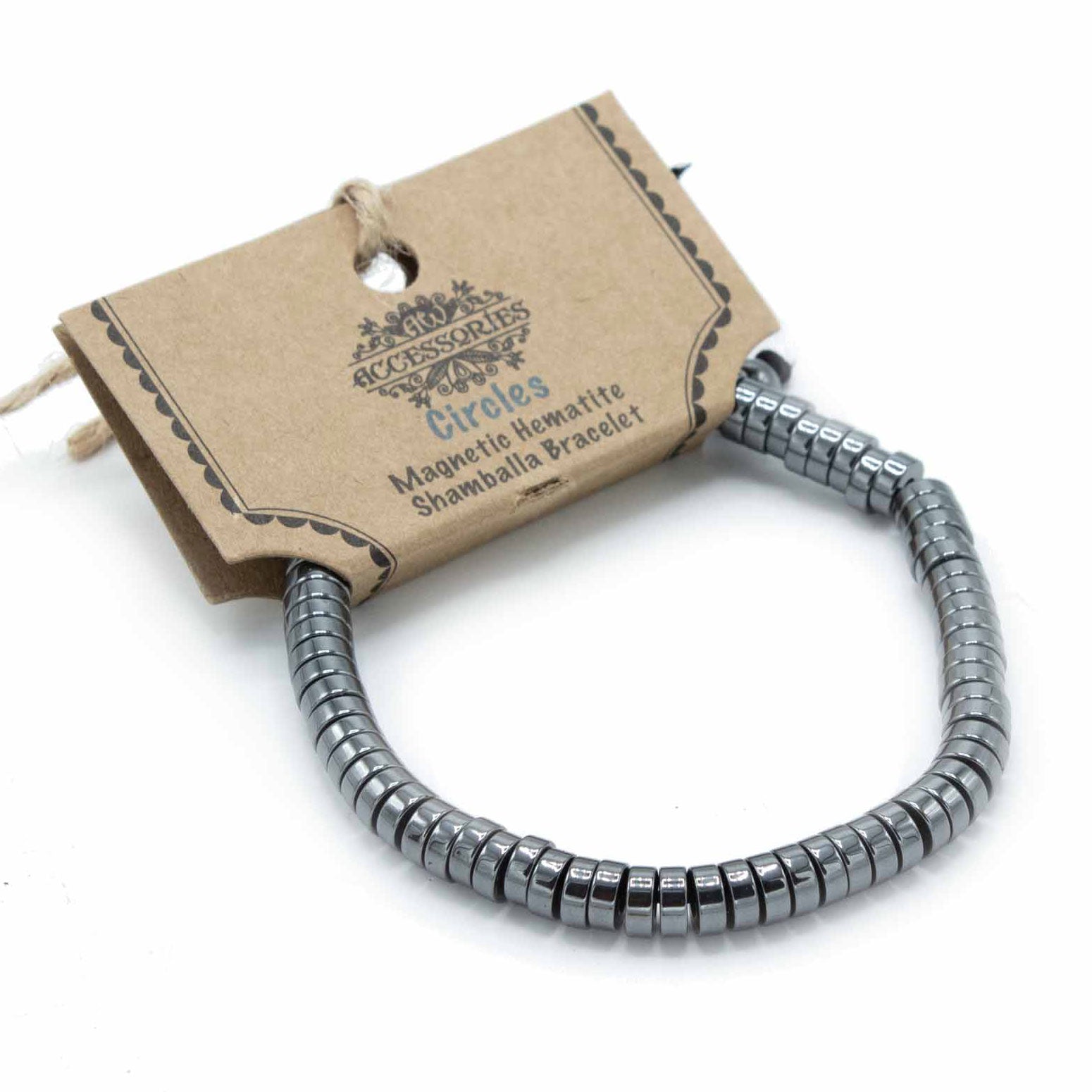 Magnetic Hematite Shamballa Bracelets