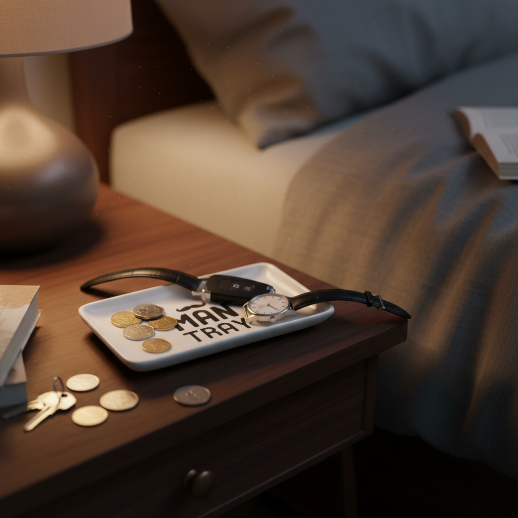 Man Tray - Bedside