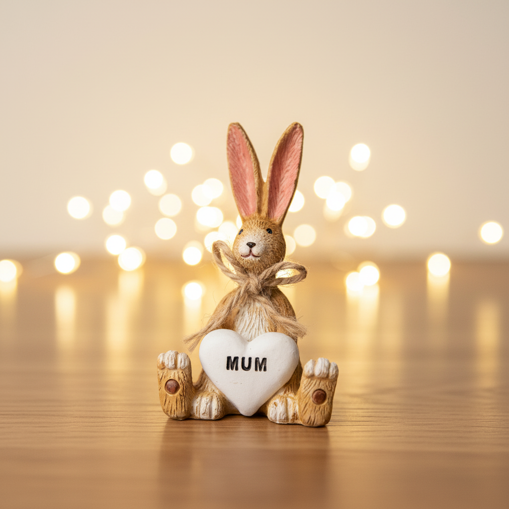 Mini Jasper Rabbit Mum Figurine - lifestyle v2