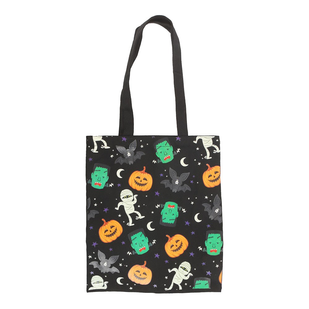 Monster Mash Reusable Halloween Tote Bag