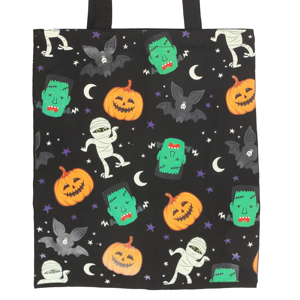 Monster Mash Reusable Halloween Tote Bag