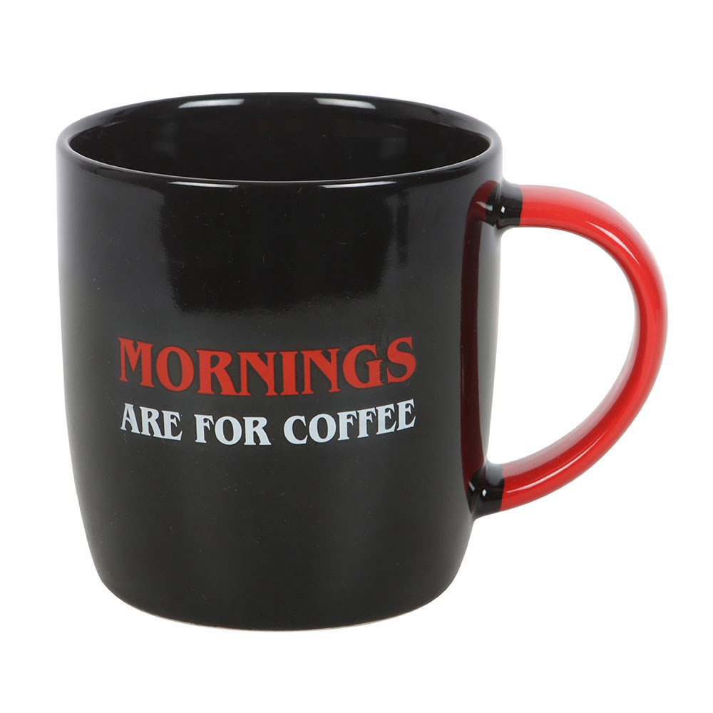 Mornings Are For Coffee Ceramic Mug