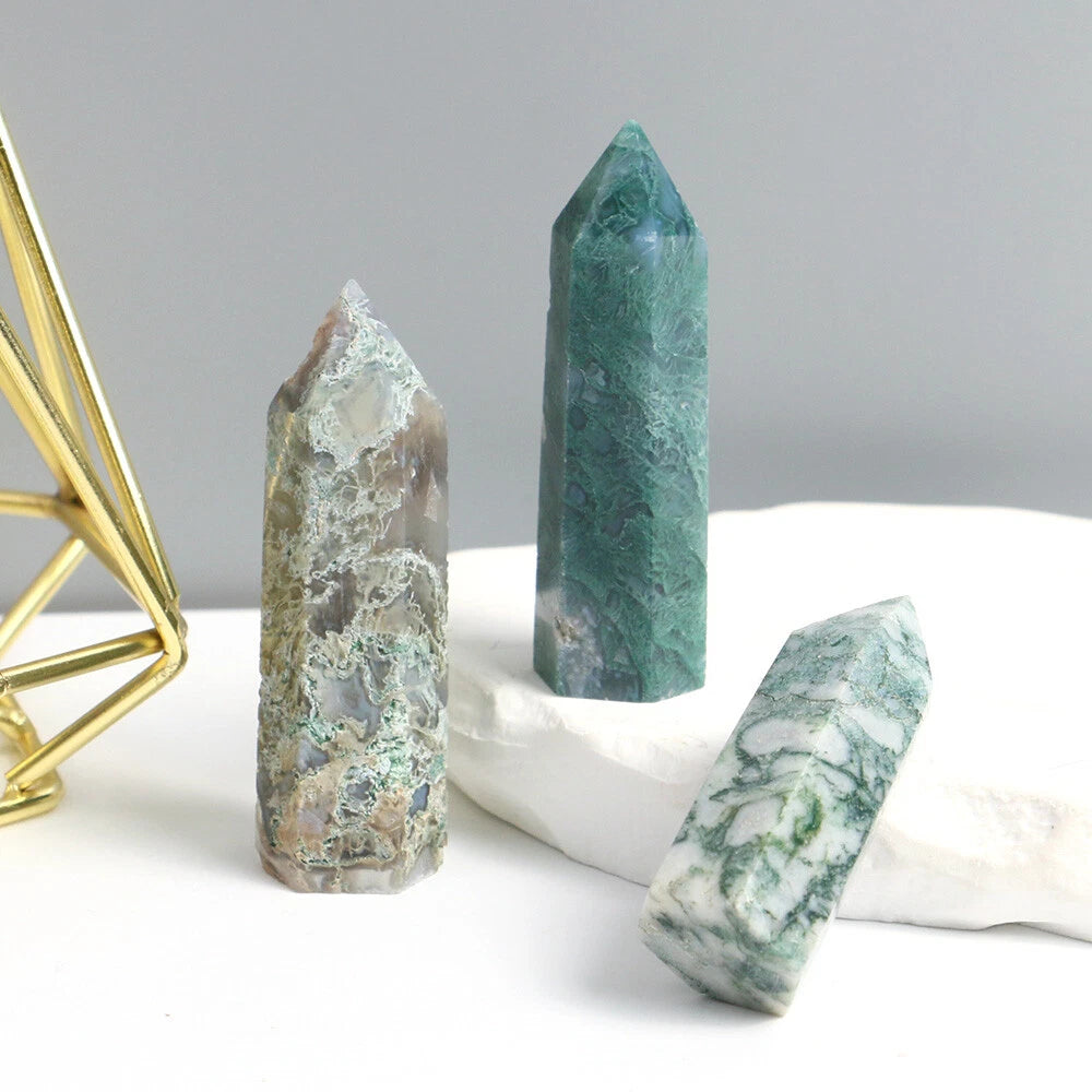 5cm Gemstone Crystal Obelisk Points - 11 To Choose From