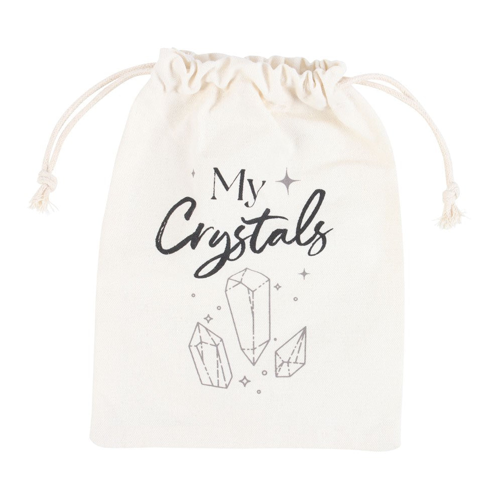 My Crystals Cotton Drawstring Bag