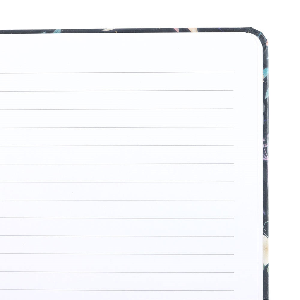 Night Flight Owl Design A5 Lined Notebook