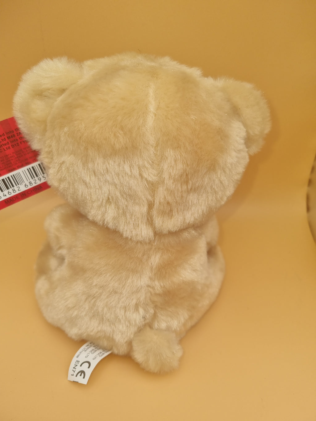 No.1 Teacher Beige Plush Teddy Bear 20cm