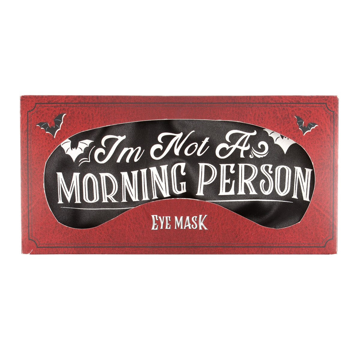 I'm Not A Morning Person Satin Sleep Mask