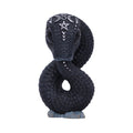 Ouroboros occult snake figurine 9.6cm, symbolic and detailed ornament