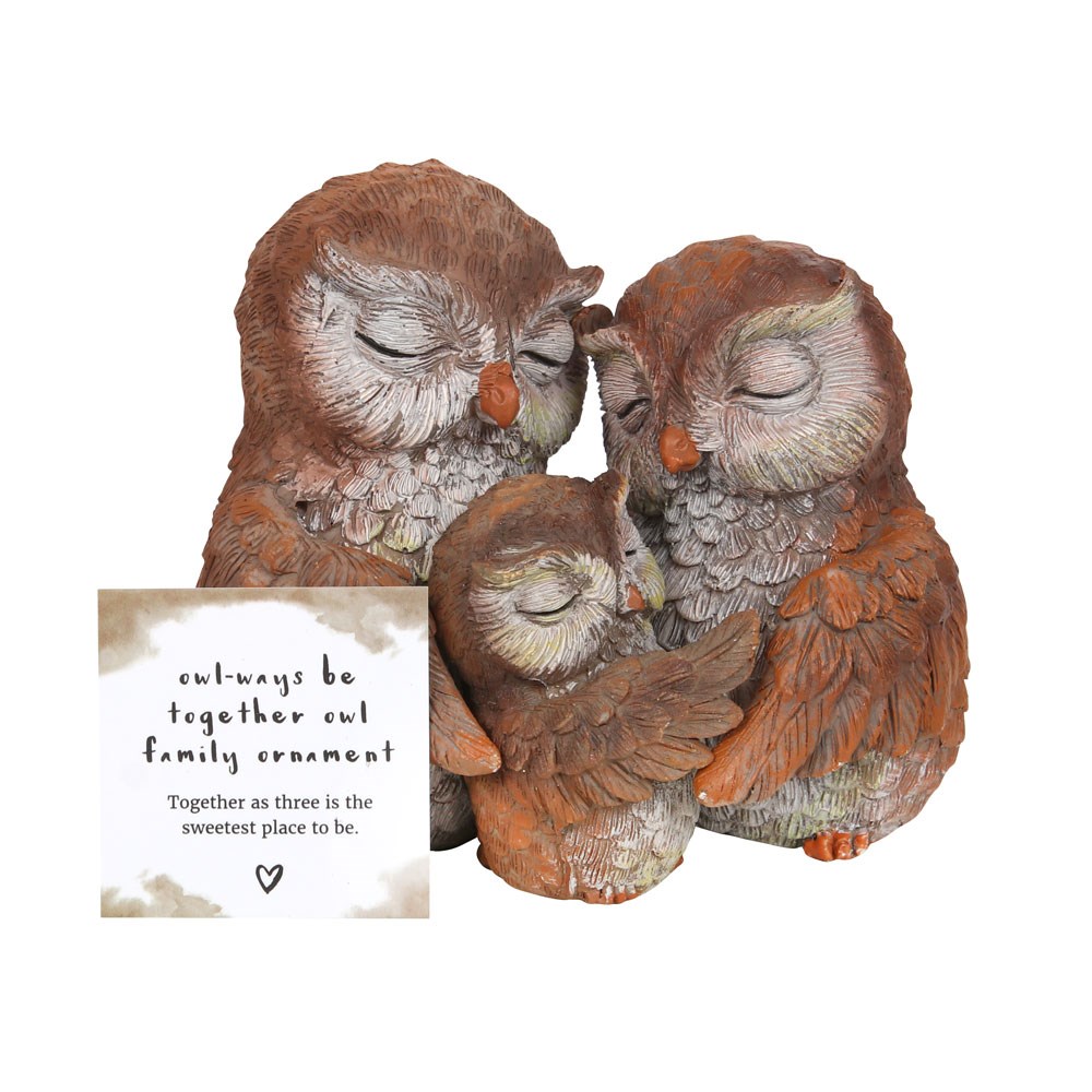 "Owl-Ways Be Together" Owl Family Ornament