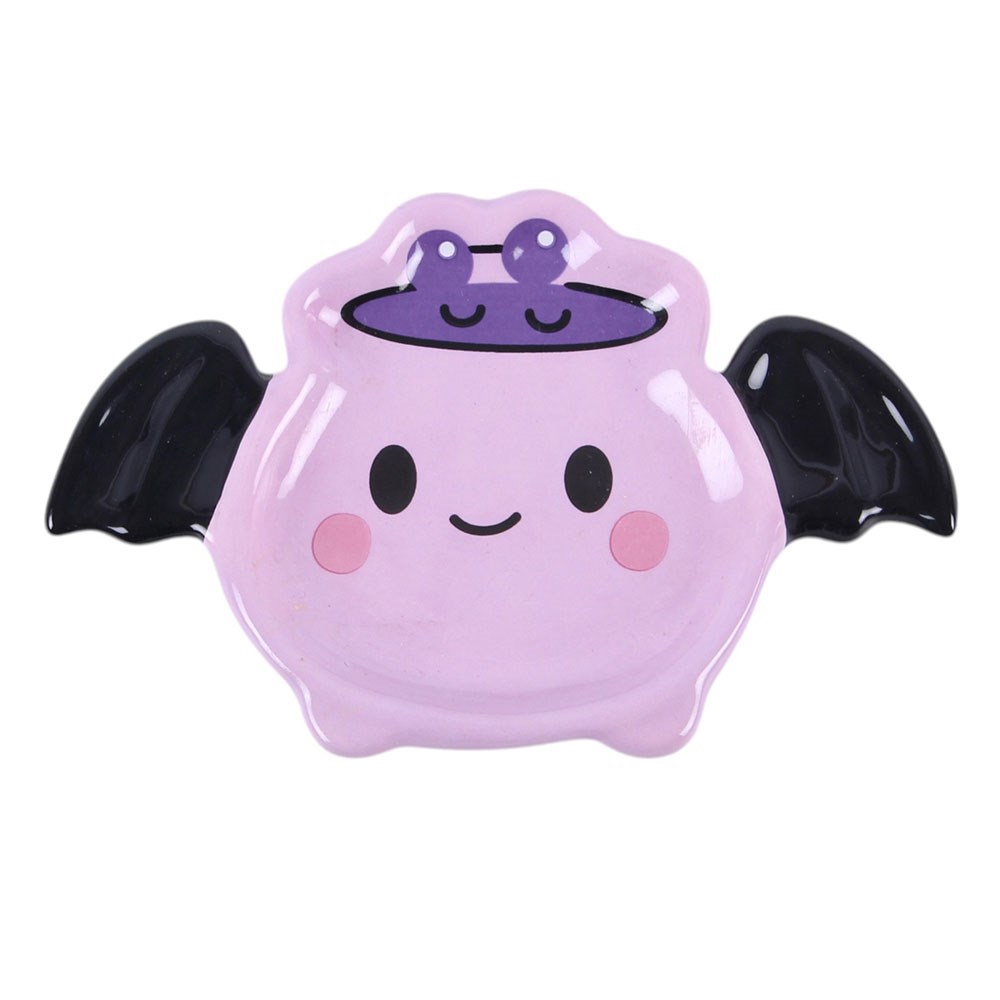 Pastel Bat Ceramic Cauldron Trinket Dish