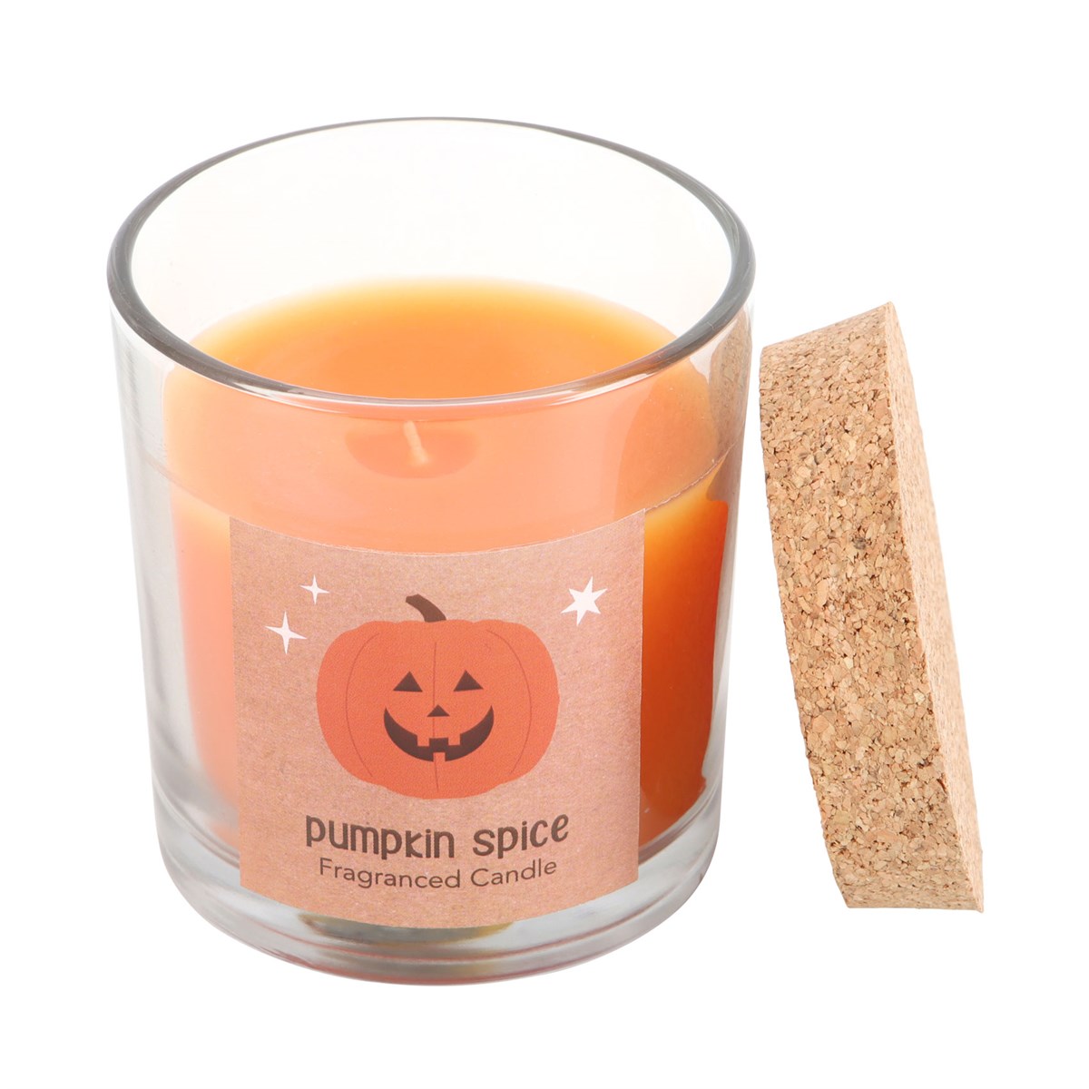 Peekaboo Pumpkin Spice Scented Autumn Candle