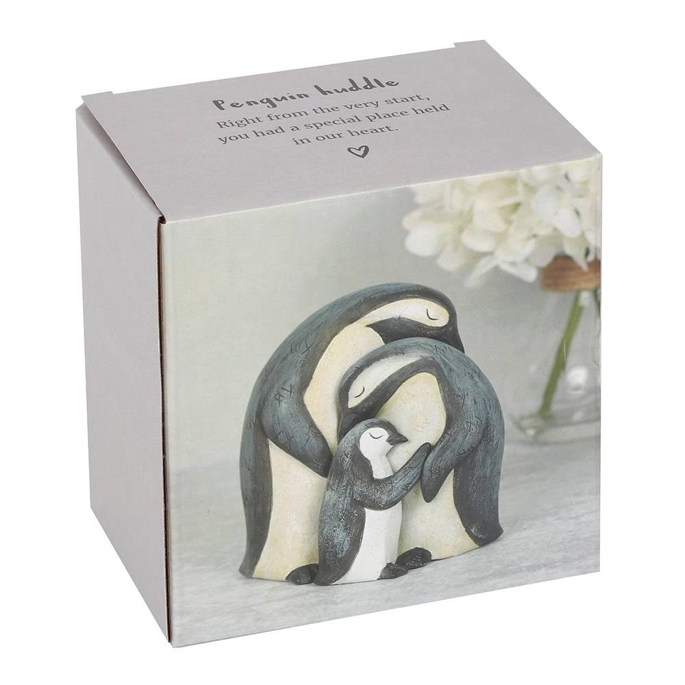 Penguin Family Hugging Ornament