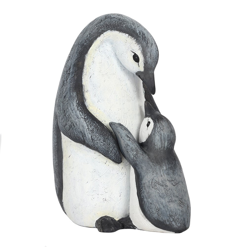 Penguin Parent And Child Embrace Ornament