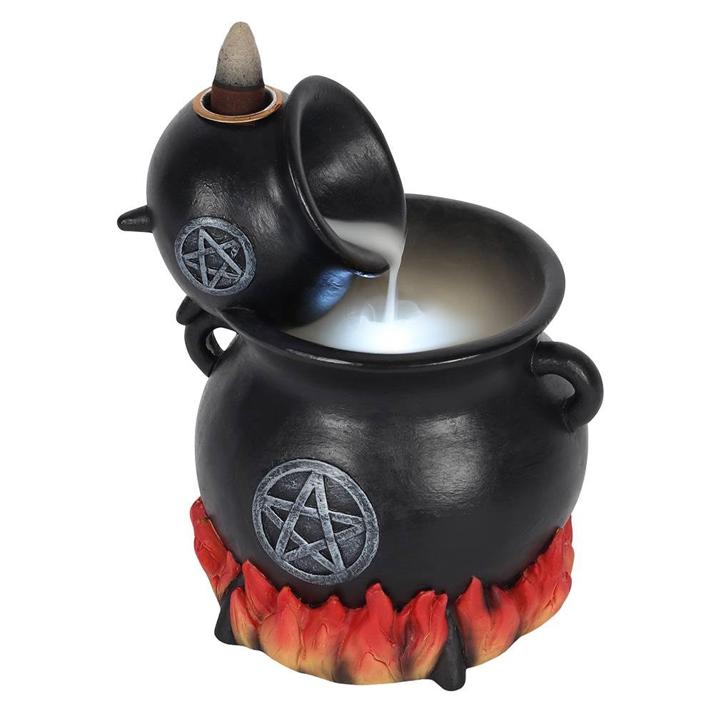 Pouring Cauldron LED Backflow Incense Cone Burner