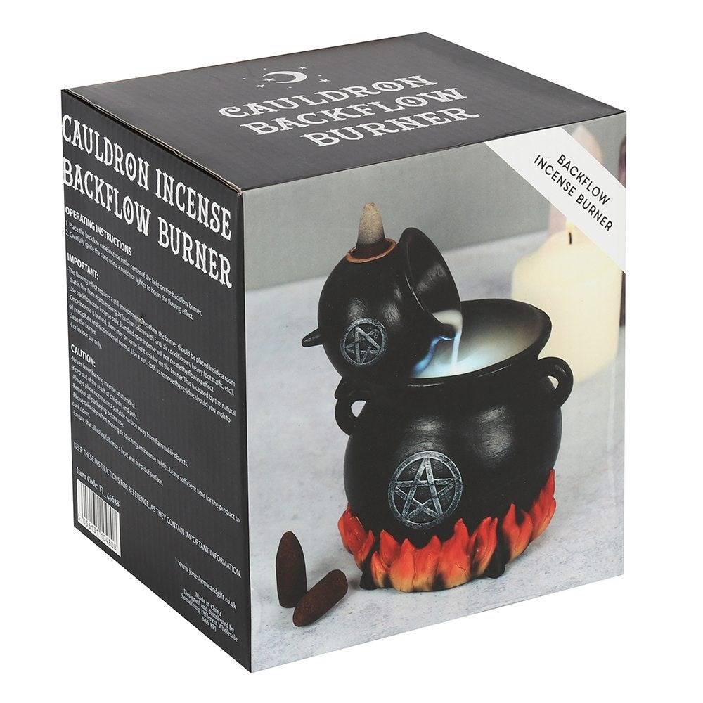Pouring Cauldron LED Backflow Incense Cone Burner