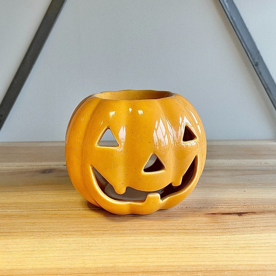 Ceramic Pumpkin Oil Burner & Wax Warmer