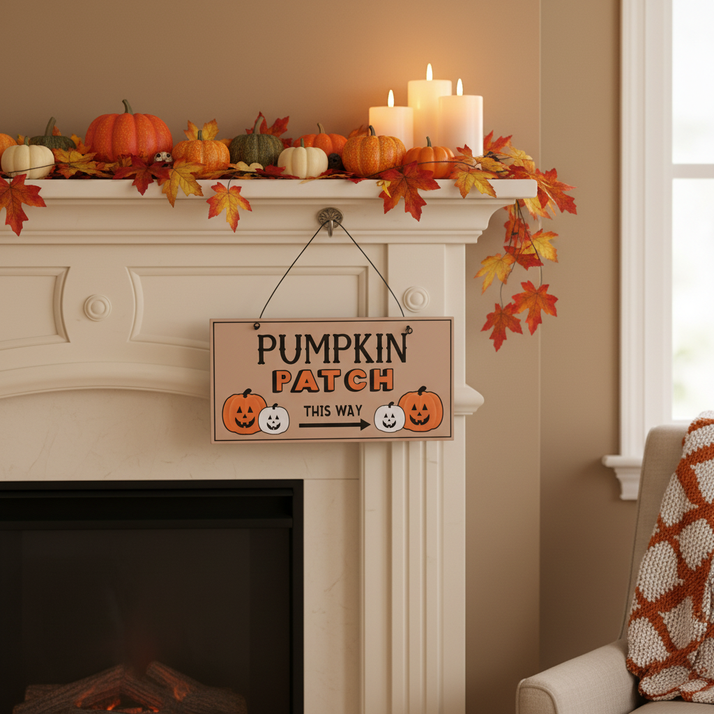 Pumpkin Patch Sign Lifestyle 2