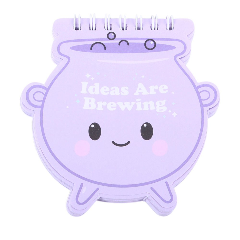 Mini Pastel Purple Cauldron Notepad