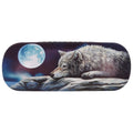 Wolf design glasses case by Lisa Parker, protective and stylish eyewear holder