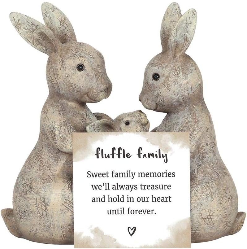 Adorable Bunny Rabbit Family Ornament