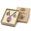 Real Pressed Flower Jewellery Sets