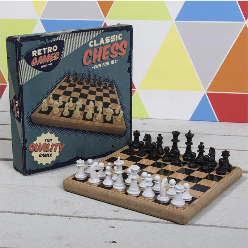 Traditional wooden chess set, elegant and classic strategy game for all ages