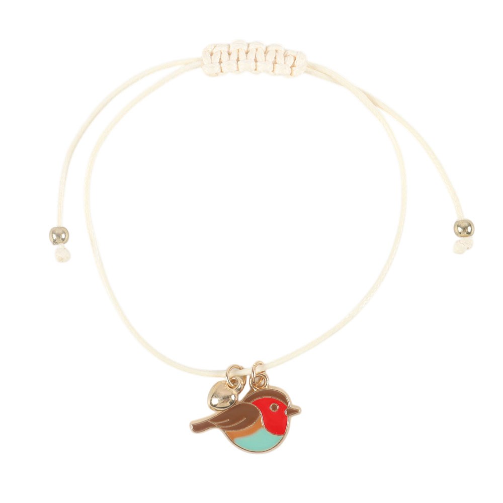 Robin Remembrance String Charm Bracelet & Sentiment Card