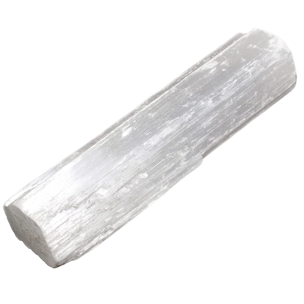 10cm Raw Selenite Crystal Stick - 1 Piece
