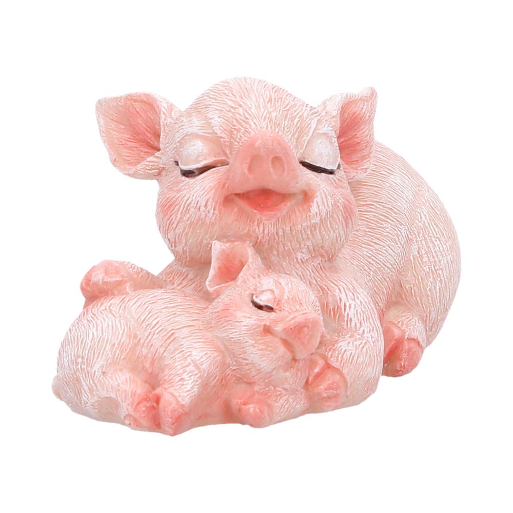 Snuggle Mini Pig Figurine 6.3cm