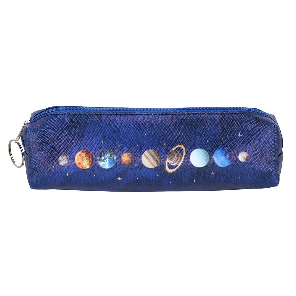 Solar System Slim PU Pencil Case