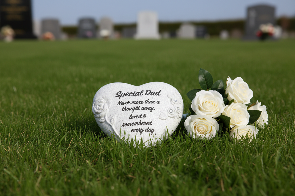 Special Dad Memorial Stone - Lifestyle 1 v2