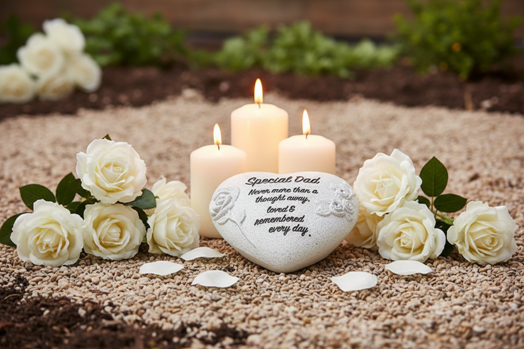 Special Dad Memorial Stone - Lifestyle 2 v2
