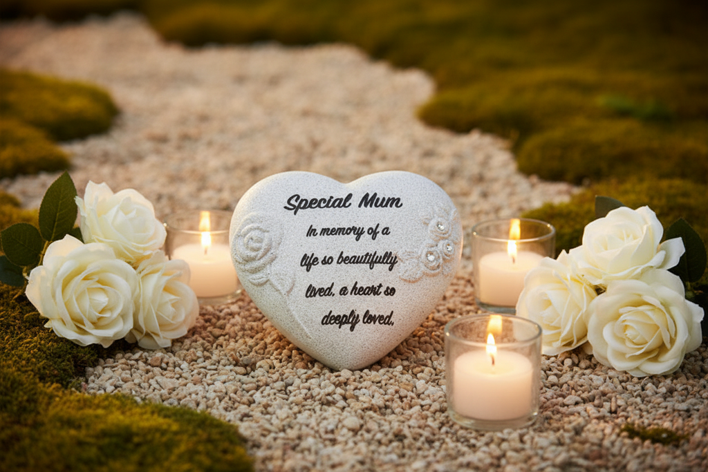 Special Mum Memorial Stone - Lifestyle 2