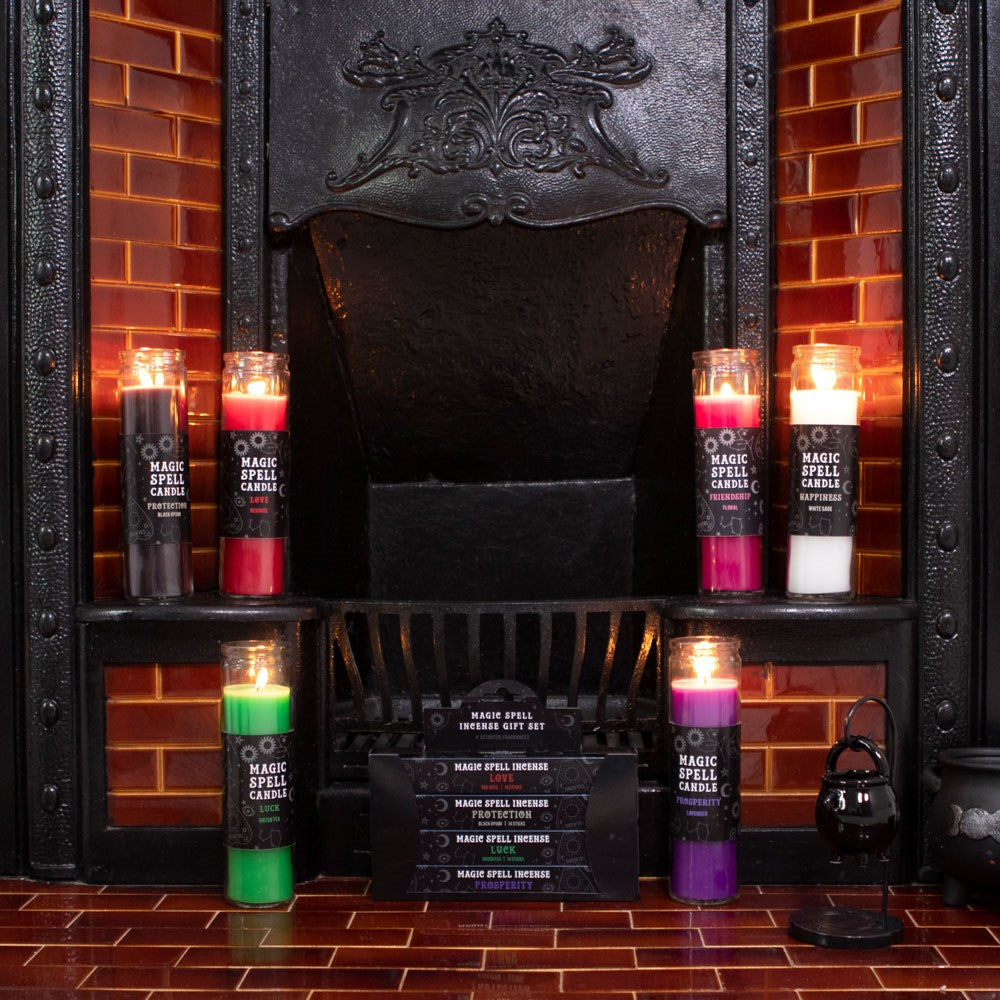 Red Rose Love Spell Tube Candle