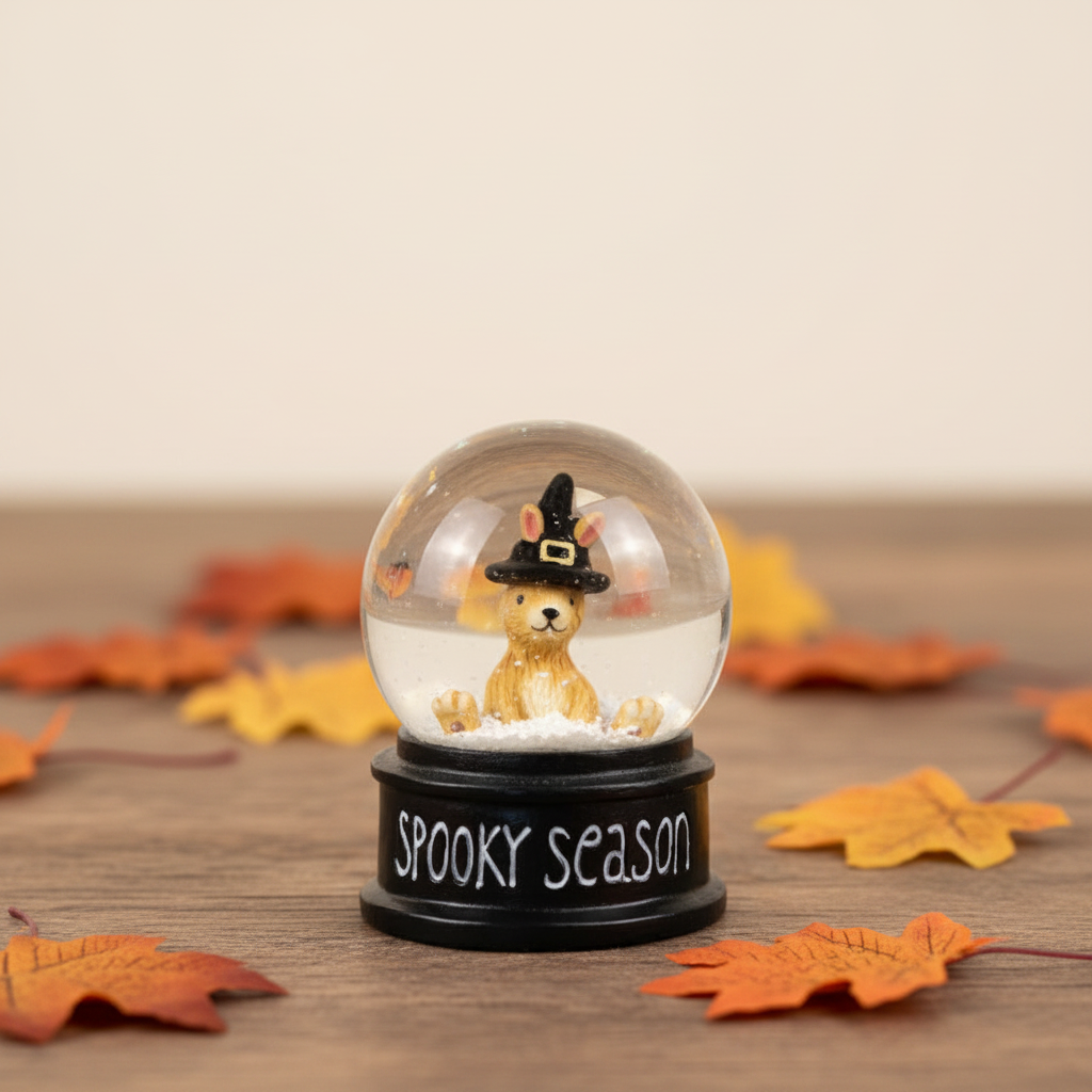 Spooky Season Snow Globe - Lifestyle 1