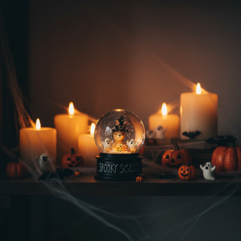 Spooky Season Snow Globe - Lifestyle 2